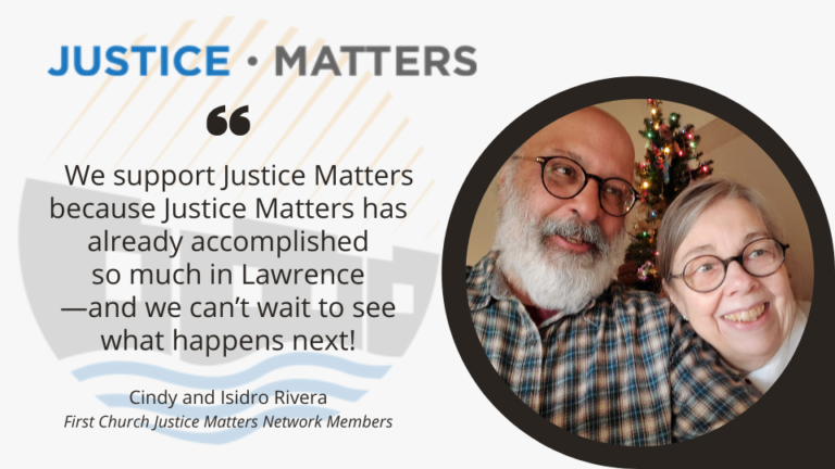 I support justice matters RIVERA